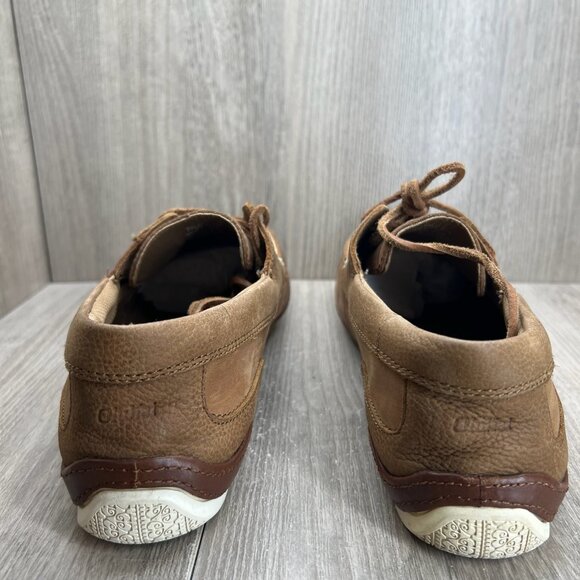 OluKai Mano Loafer Men 12 Slip On Flat Boat Shoe Casual Leather Brown 10249-3433 - Picture 6 of 12